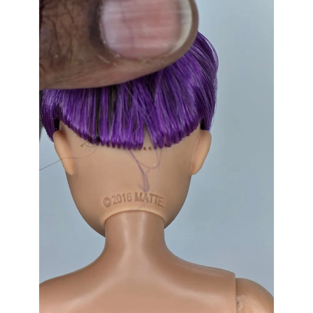 Girls Mattel Doll One Size Tan Purple Hair